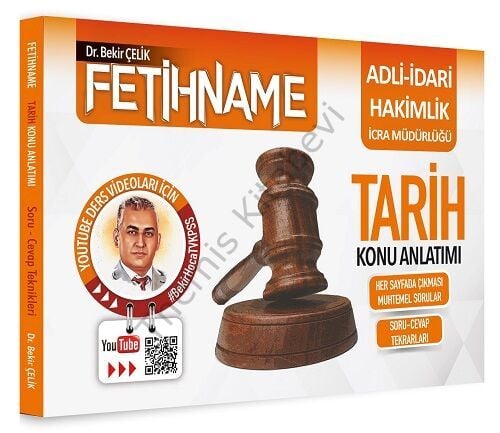 Fetihname- ADLİ İDARİ HAKİMLİK Tarih KONU Anlatımlı (Bekir Çelik)