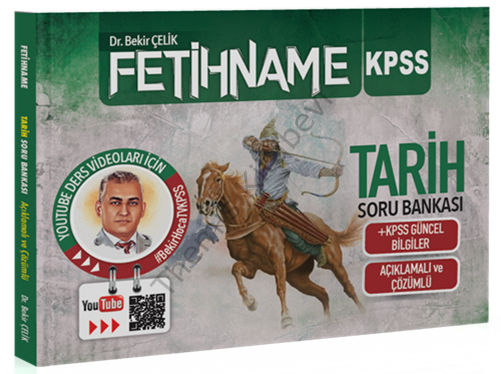 ( 2025 BASKI ) Fetihname-KPSS Tarih Soru Bankası Çözümlü (Bekir Çelik)