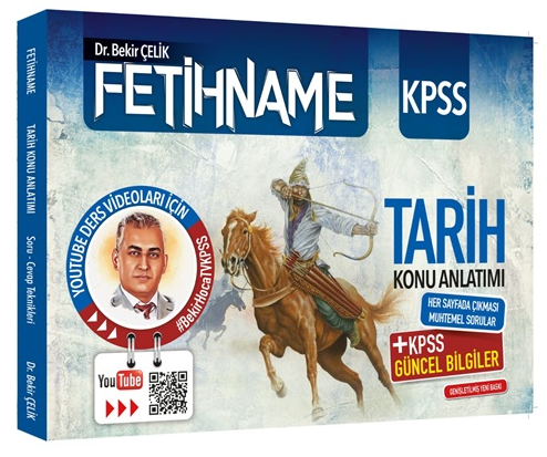 Fetihname-KPSS 2'li Tarih Konu Anlatımlı + Soru Bankası Set (Bekir Çelik)