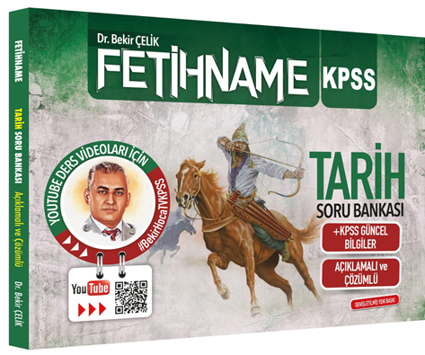 Fetihname-KPSS 2'li Tarih Konu Anlatımlı + Soru Bankası Set (Bekir Çelik)