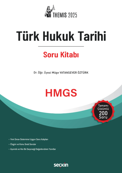 2025 THEMIS – Türk Hukuk Tarihi 2li Konu +Soru Seti