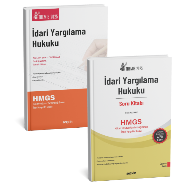 2025 THEMIS- İdari Yargılama Hukuku 2'li Konu+Soru Seti