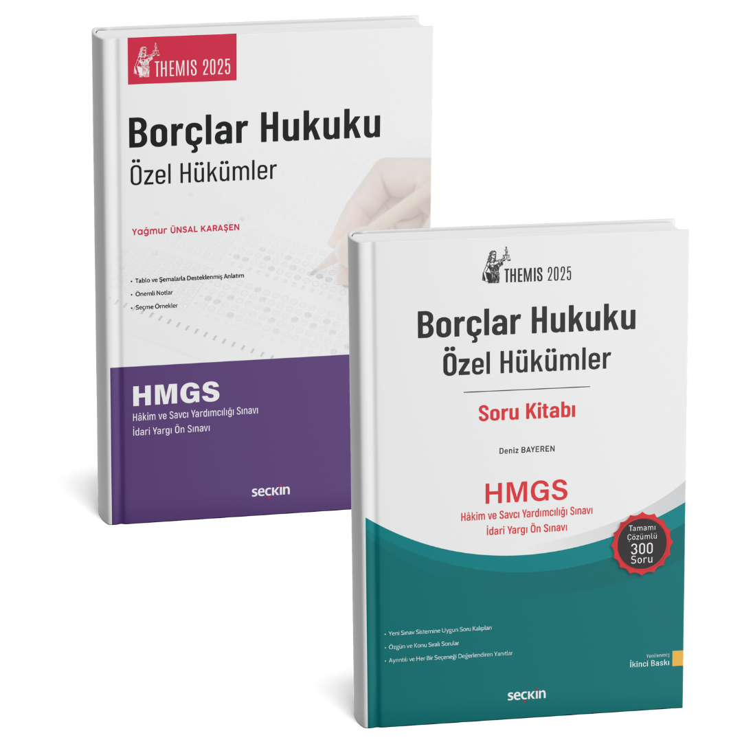 2025 THEMIS - Borçlar Hukuku Özel Hükümler 2'li Konu+Soru Seti