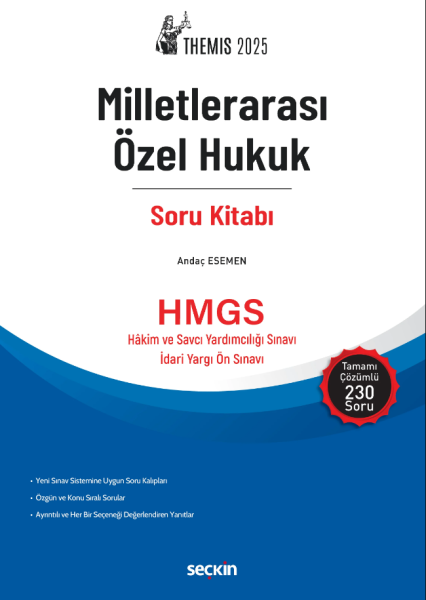 2025 THEMIS – Milletlerarası Özel Hukuk Soru Kitabı