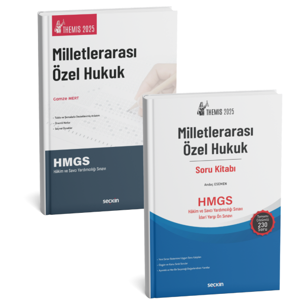 2025 THEMIS – Milletlerarası Özel Hukuk 2'li Konu+Soru Seti