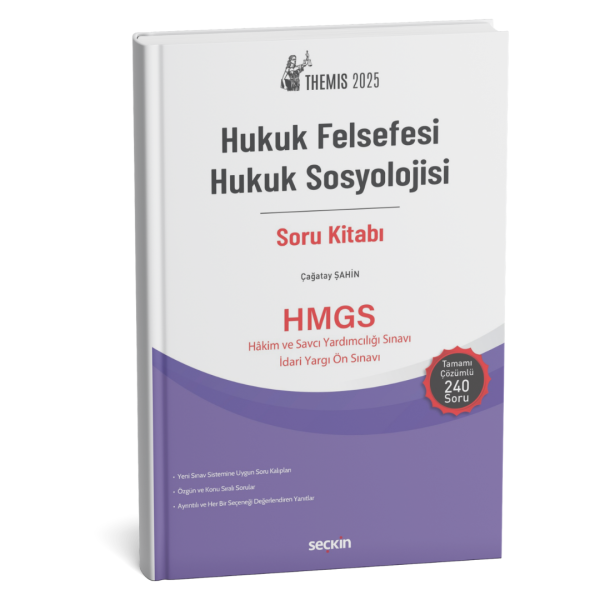 2025 THEMIS – Hukuk Felsefesi Hukuk Sosyolojisi 2'li Konu+Soru Seti