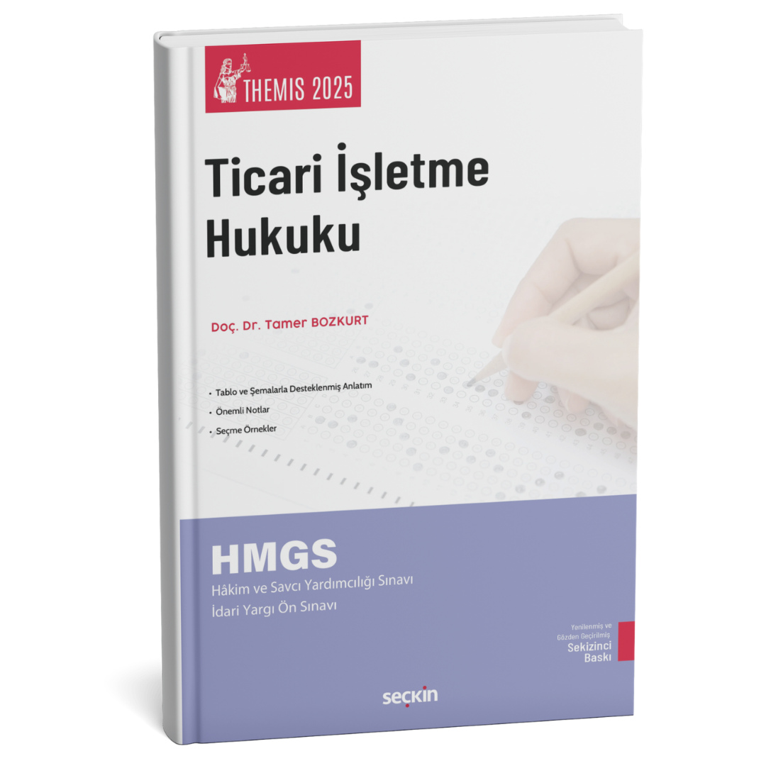 2025 THEMIS – Ticaret Hukuku (I) Ticari İşletme Hukuku Konu Kitabı