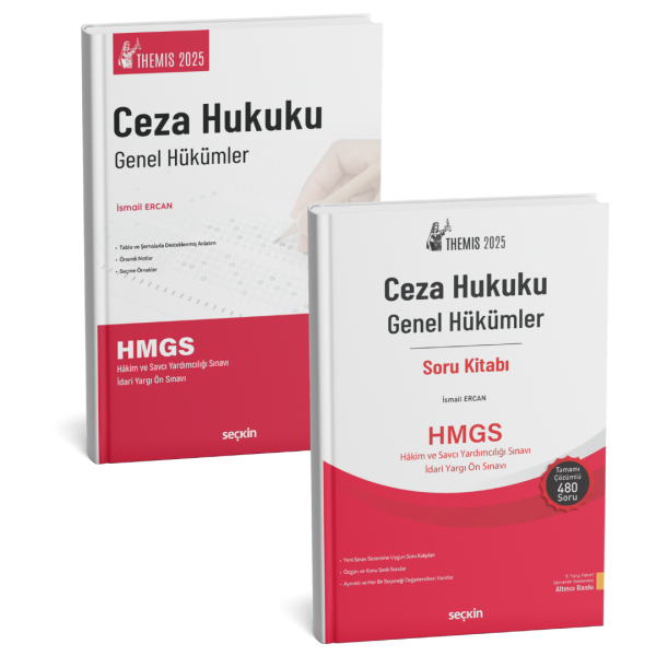 2025 - THEMIS – Ceza Hukuku Genel Hükümler 2'li Konu+Soru Kitabı