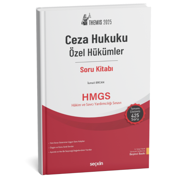 2025 THEMIS – Ceza Hukuku Özel Hükümler 2'li Soru+Konu Kitabı