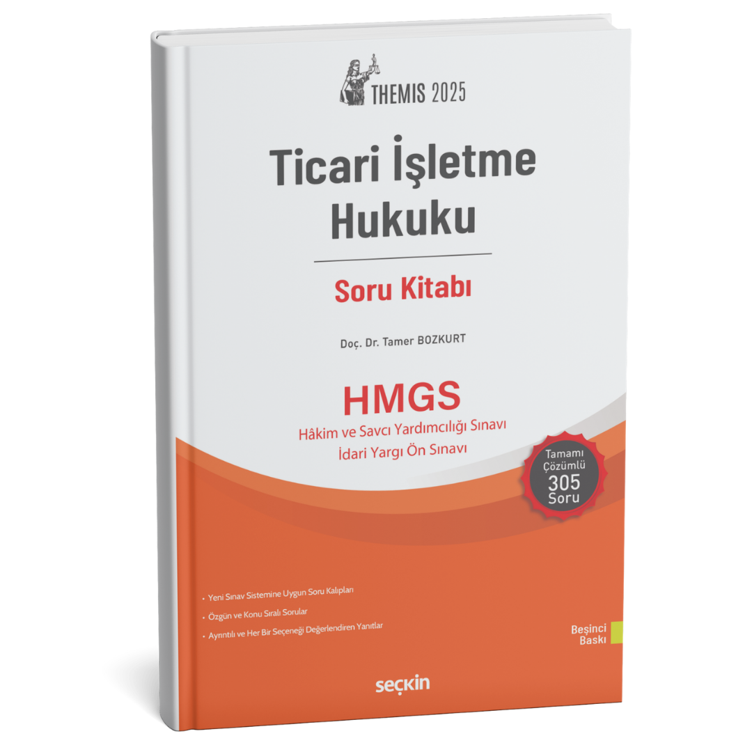 2025 THEMIS – Ticaret Hukuku (I) Ticari İşletme Hukuku Soru Kitabı