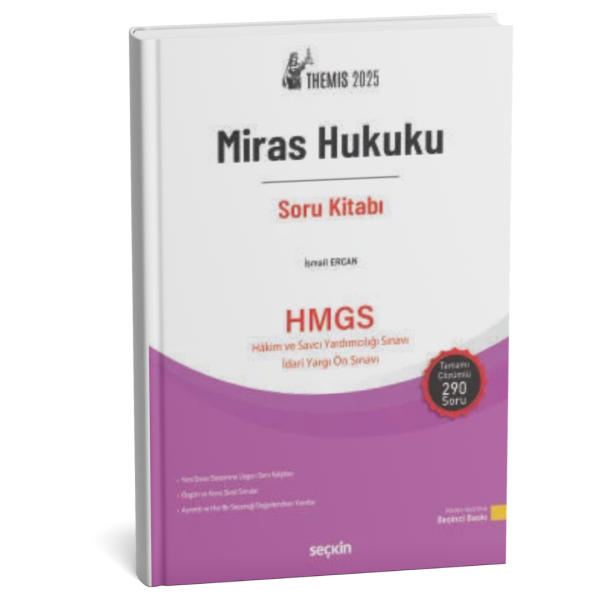 2025 THEMIS – Medeni Hukuk (III) Miras Hukuku Soru Kitabı