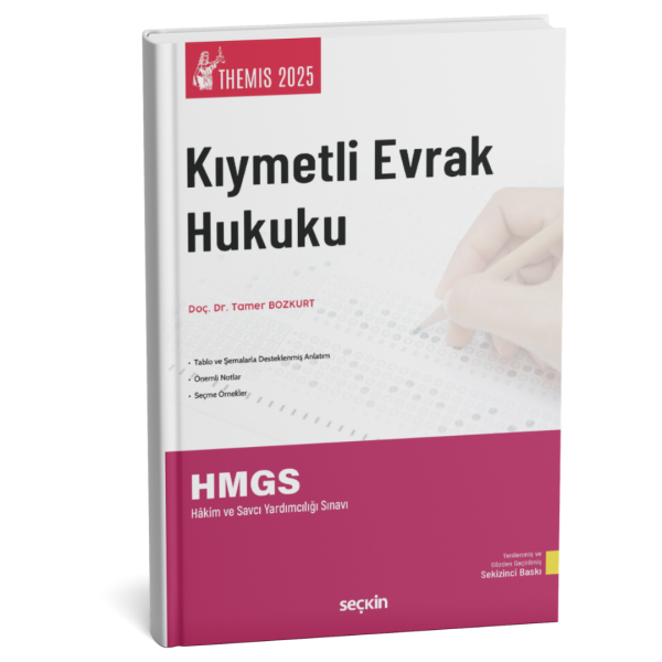 2025 THEMIS – Ticaret Hukuku (III) Kıymetli Evrak Hukuku Konu Kitabı