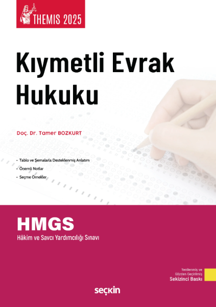 2025 THEMIS – Ticaret Hukuku (III) Kıymetli Evrak Hukuku Konu Kitabı