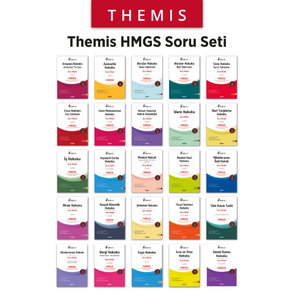 THEMIS HMGS Soru Seti 2025 (25 Kitap Tamamı Çözümlü 10400 Soru)