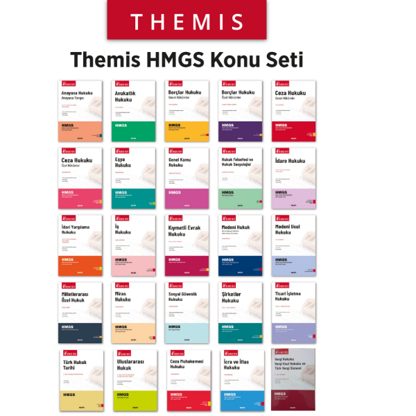 THEMIS HMGS Konu Seti 2025 (25 Kitap )