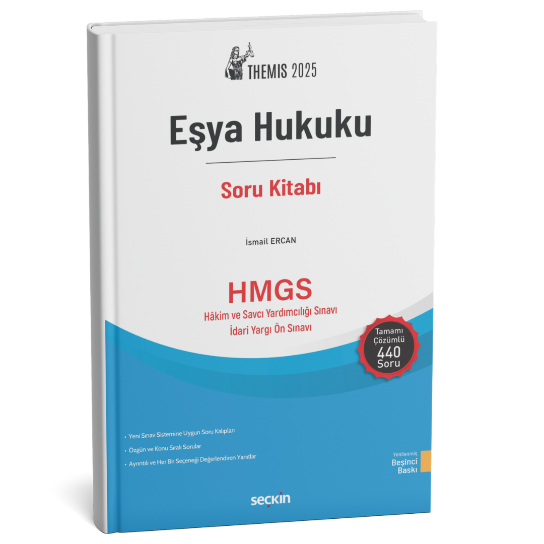 2025 THEMIS – Medeni Hukuk (II) Eşya Hukuku Soru Kitabı