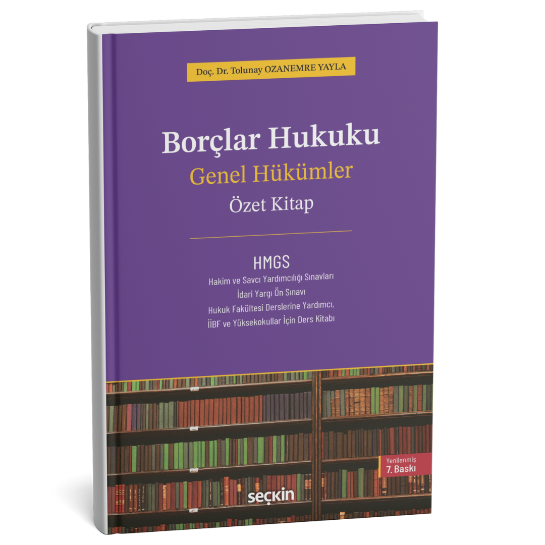 Borçlar Hukuku Genel Hükümler – (2026 KONU KİTABI) (Tolunay Ozanemre Yayla)