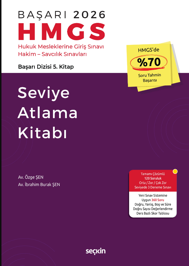 2026 BAŞARI – HMGS Seviye Atlama Kitabı