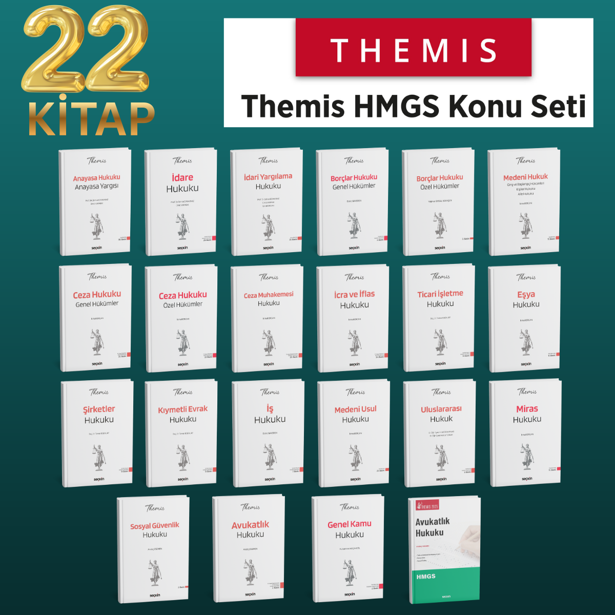 THEMIS - 2026 HMGS KONU SETİ (22 KİTAP)