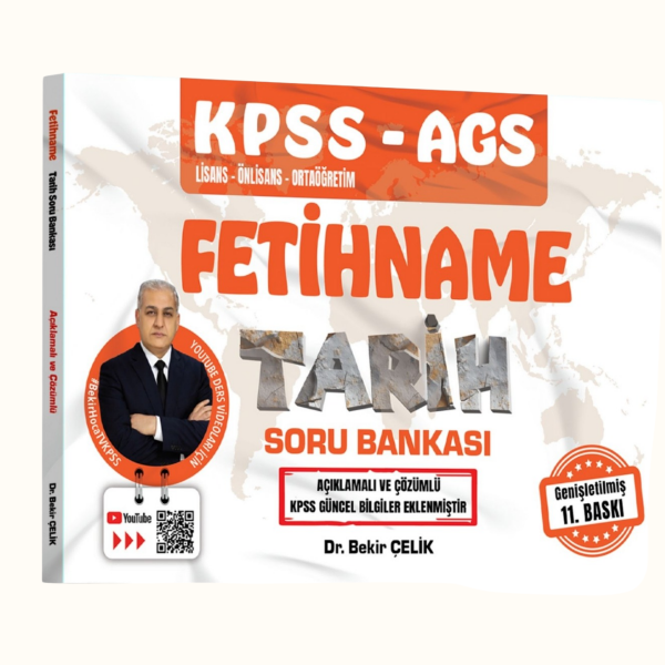 Bekir Çelik KPSS MEB-AGS FETİHNAME (2026) Tarih Soru Kitabı