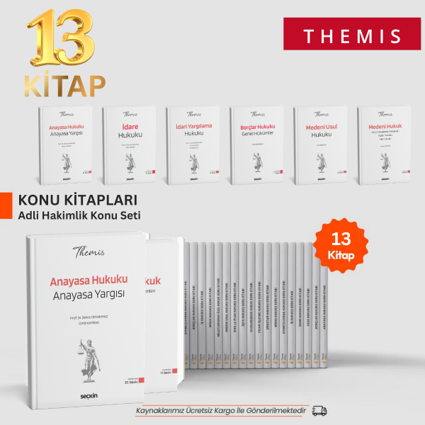 THEMIS - 2026 İDARİ HAKİMLİK KONU SETİ (13 KİTAP)