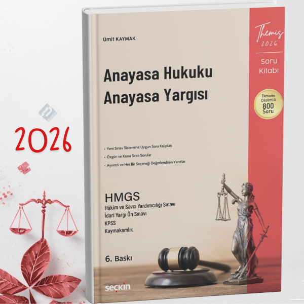 2025 THEMIS – Anayasa Hukuku  Anayasa Yargısı  (2026 Soru Kitabı)