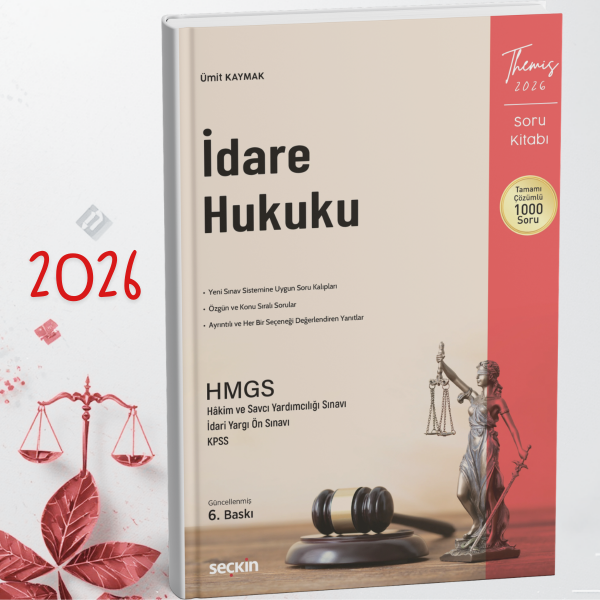 2026 THEMIS – İdare Hukuku (2026 Soru Kitabı) Ümit Kaymak