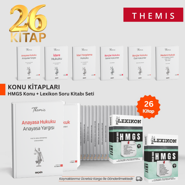 THEMIS - 2026 HMGS KONU SETİ (26 KİTAP) LEXİKON SORU KİTABI II CİLT