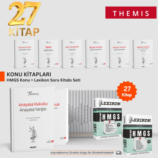 THEMIS - 2026 HMGS KONU SETİ (27 KİTAP) LEXİKON SORU KİTABI II CİLT