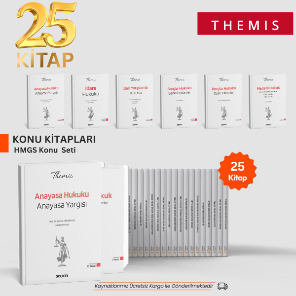 THEMIS - 2026 HMGS KONU SETİ (25 KİTAP)