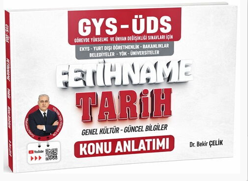 GYS ÜDS FETİHNAME Tarih - Genel Kültür - Güncel Bilgiler Konu Anlatımı