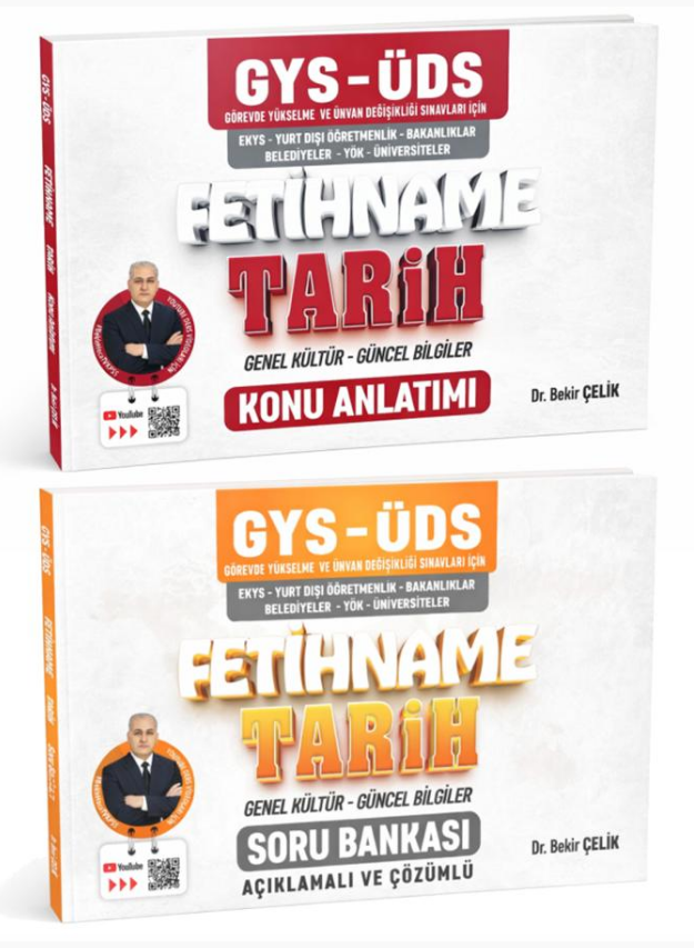 GYS ÜDS FETİHNAME Tarih - Genel Kültür - Güncel Bilgiler Konu Soru Seti