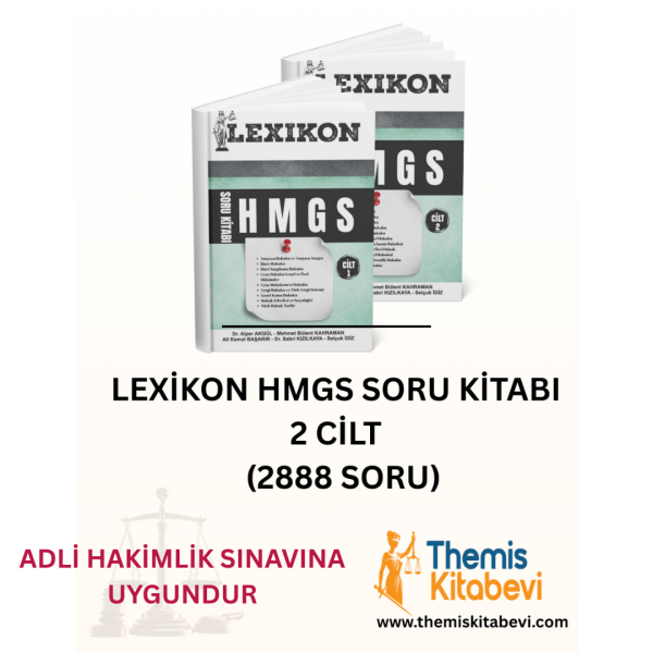 THEMIS 2026 ADLİ HAKİMLİK KONU + Lexikon Soru Seti (20 KİTAP)