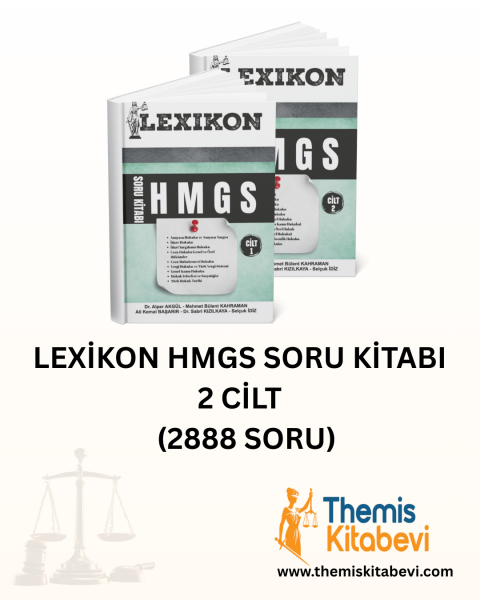 THEMIS - 2026 HMGS KONU SETİ (26 KİTAP) LEXİKON SORU KİTABI II CİLT