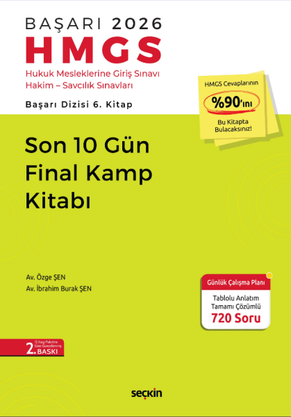 BAŞARI – HMGS Son 10 Gün Final Kamp Kitabı