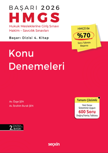 BAŞARI – HMGS Konu Denemeleri  (2.Baskı)